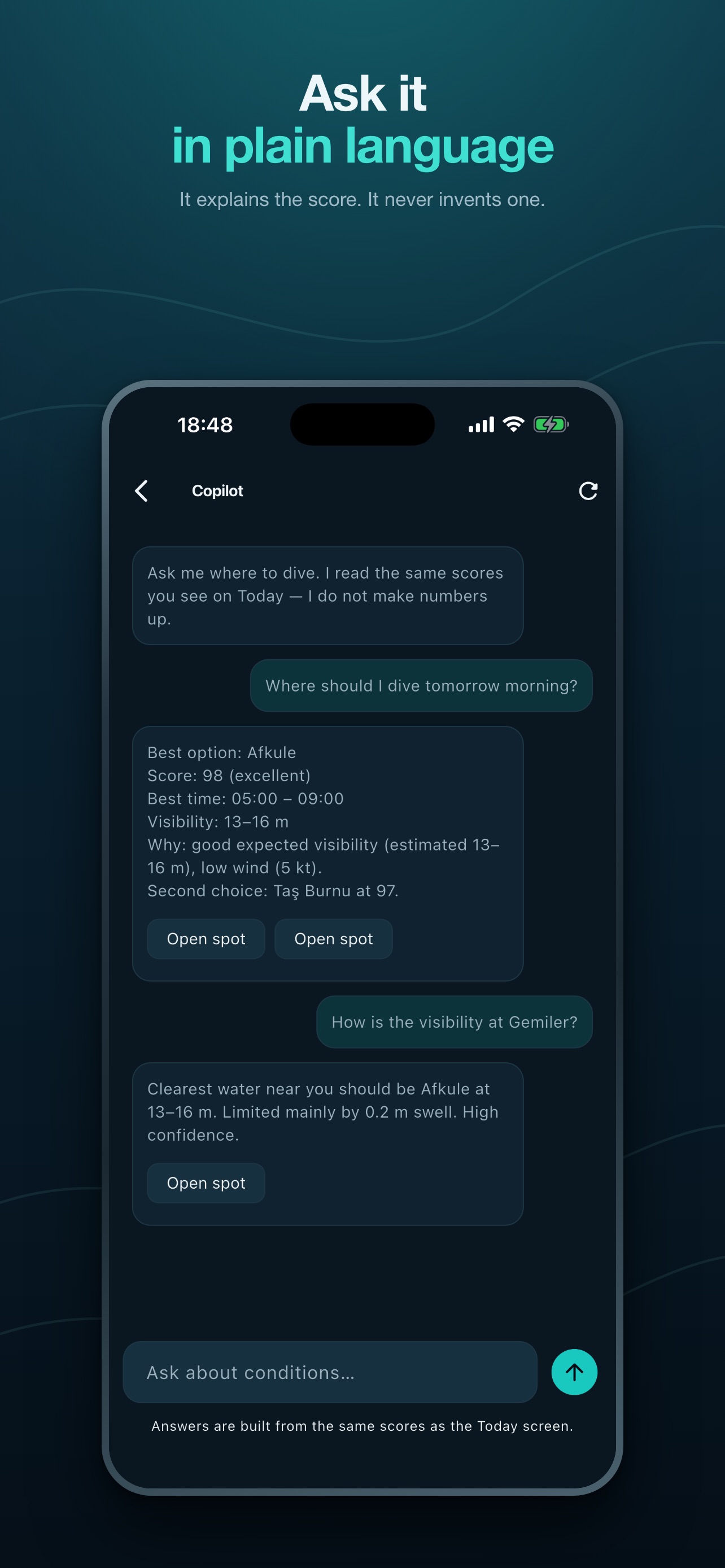 Screenshot 6 of Spearfishing Copilot