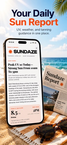 Sundaze: UV & Tan Tracker screenshot