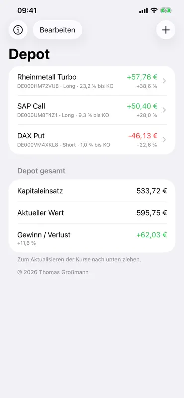 Stop-Loss screenshot 2 of 3