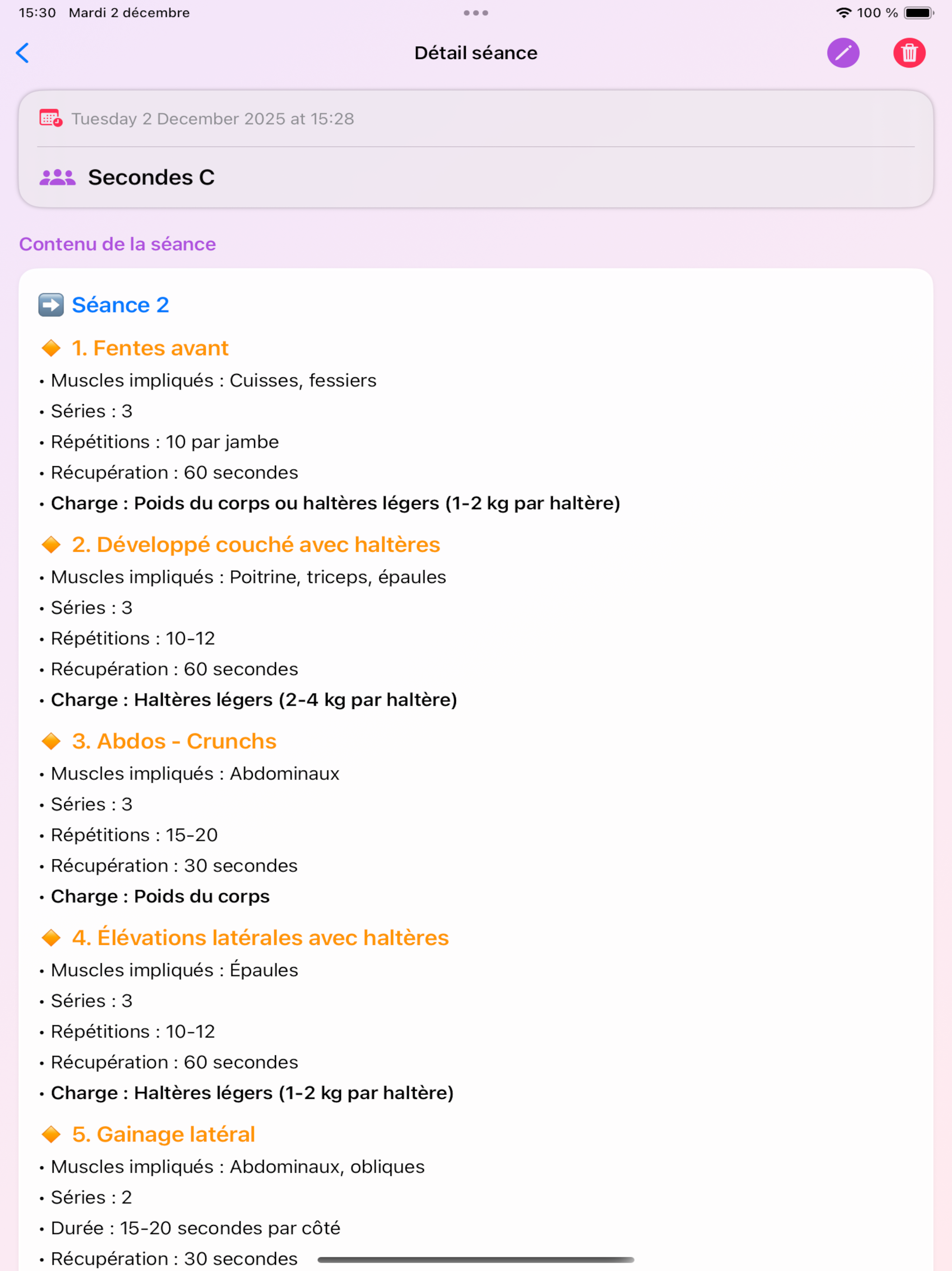 EPS Muscu AI screenshot 16