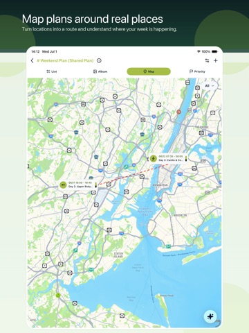 PlanPat iPad screenshot