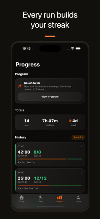 Interval Run - Walk Timer Screenshot 4 of 5