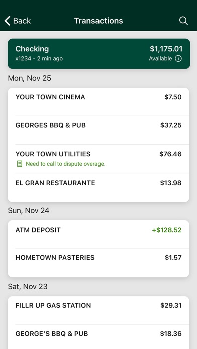 Commerce Bank Mississippi Screenshot