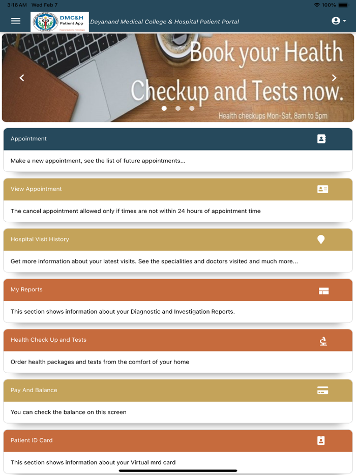 Patient Portal DMC Hospital