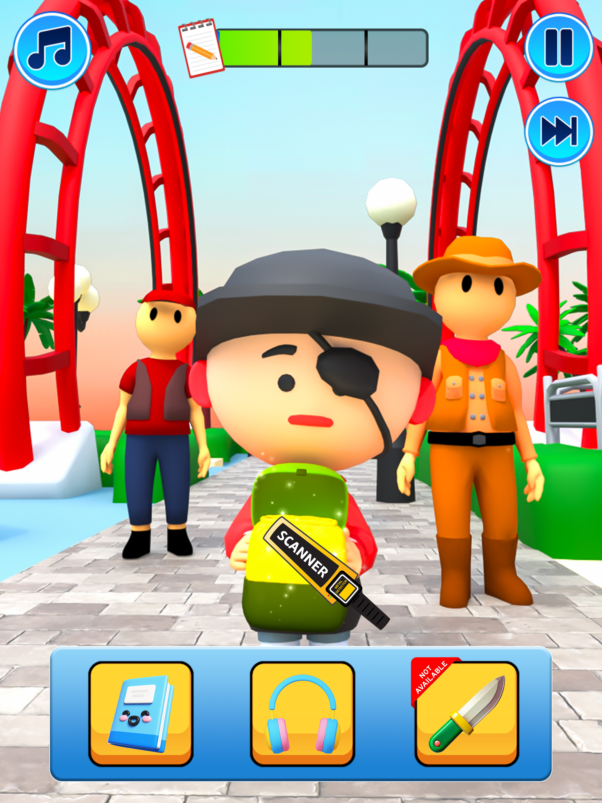 Happy Park Security Hero screenshot 5