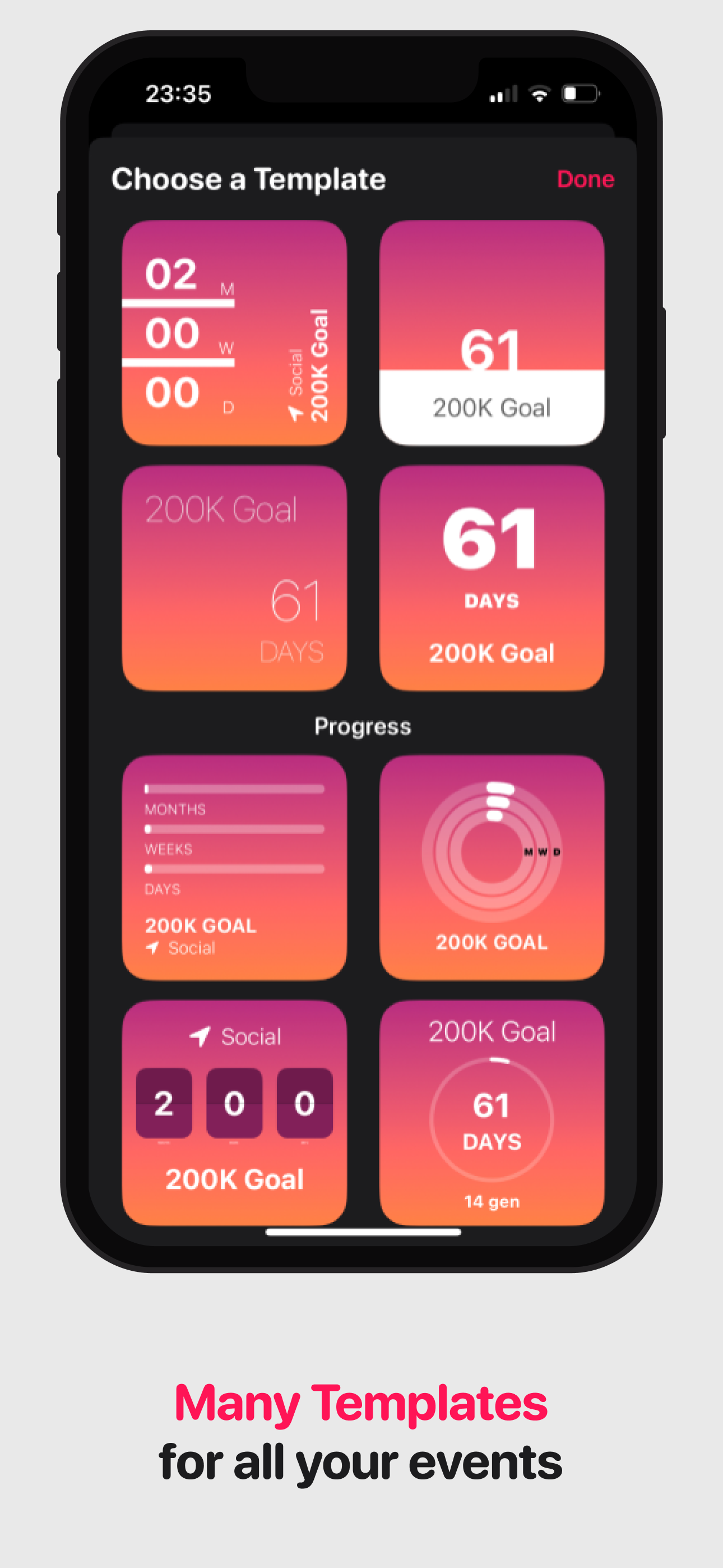 Countdown Widget Plus