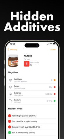 QuitJunk AI: Food Scanner screenshot