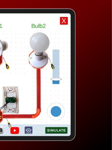 Electrical Wiring Simulator iPad screenshot