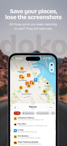 Doko: Save Places & Guides screenshot