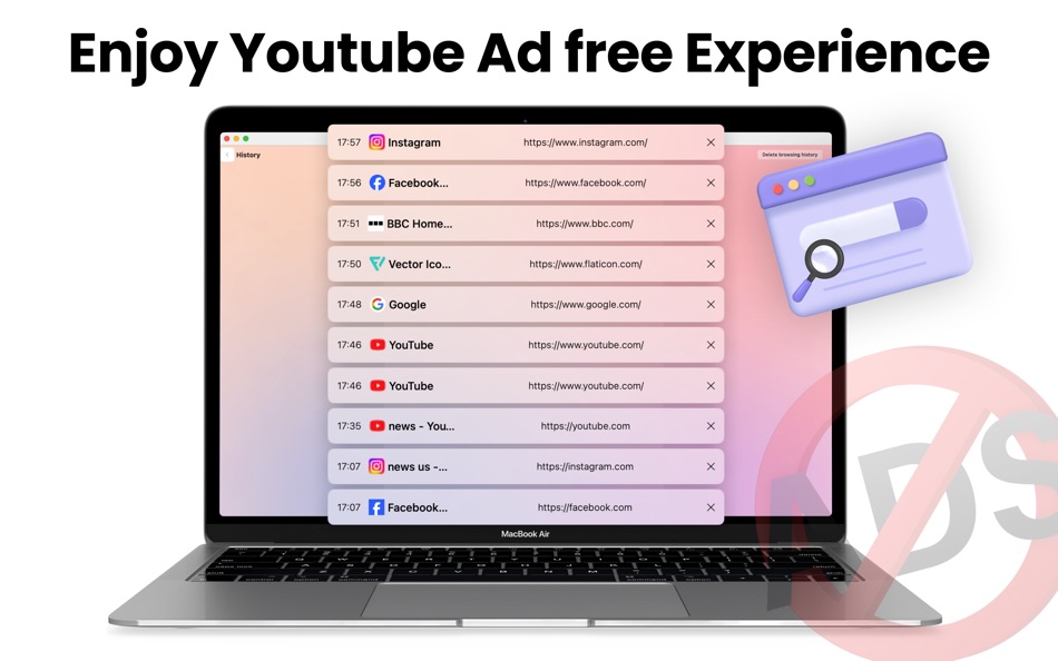 #3. Ad Blocker- No Ads for Youtube (macOS) 由: Waqas Zafar