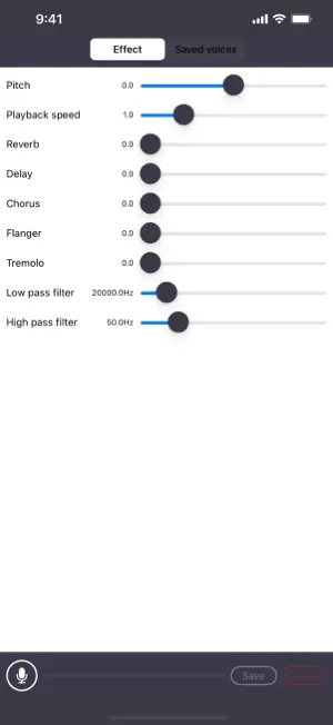 Voice Effector: Voice Changer screenshot 1