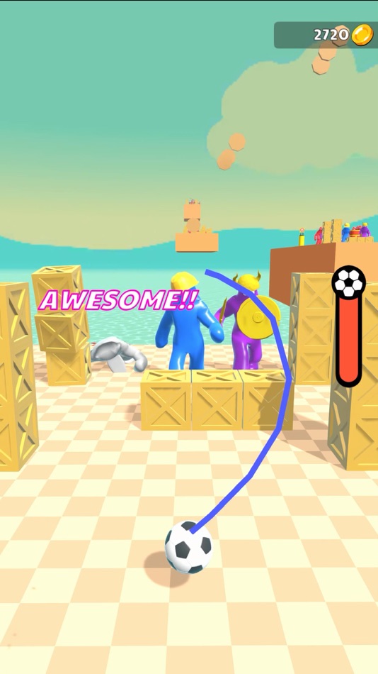 #2. Crazy Blob Hero 3d - Big Slug (iOS) 由: Playense