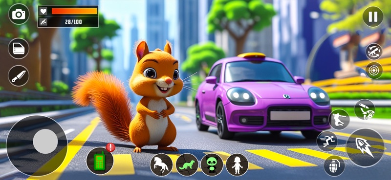 Squirrel Super Hero Action Sim screenshot 6