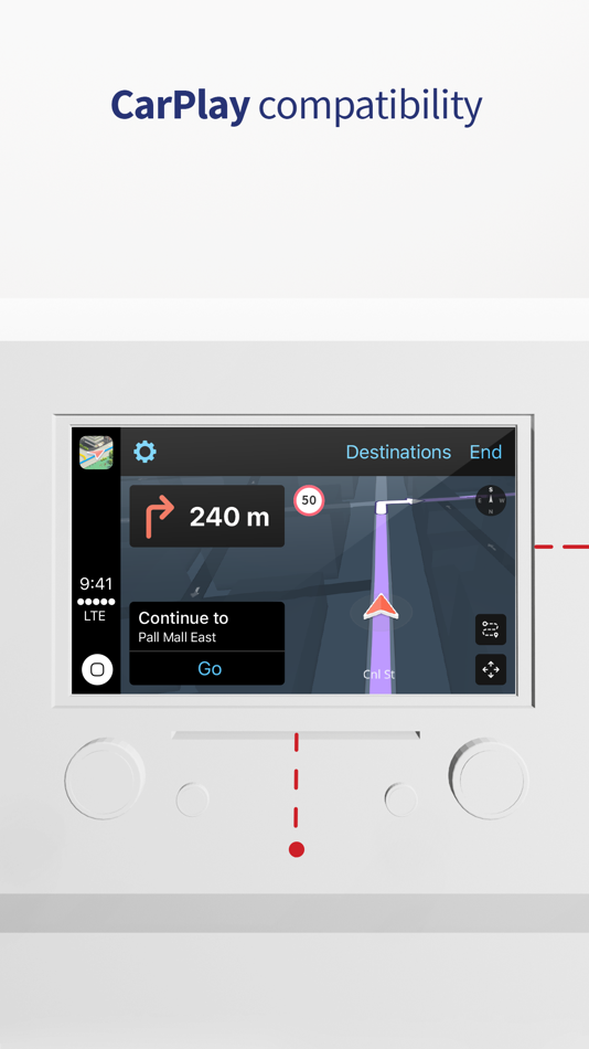 #3. Sat Nav Maps, GPS & Traffic (iOS) 由: Karta
