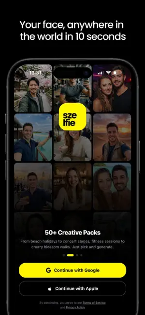 Szelfie: AI Selfie Generator screenshot 1