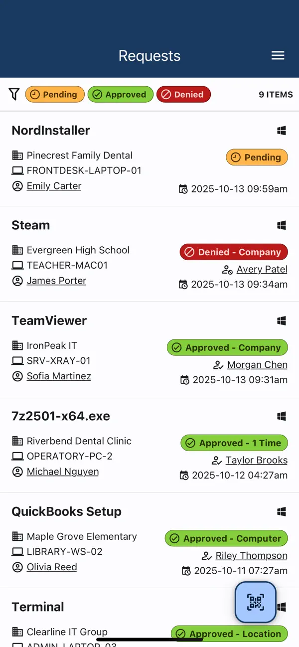 Screenshot #1 pour AutoElevate Notify