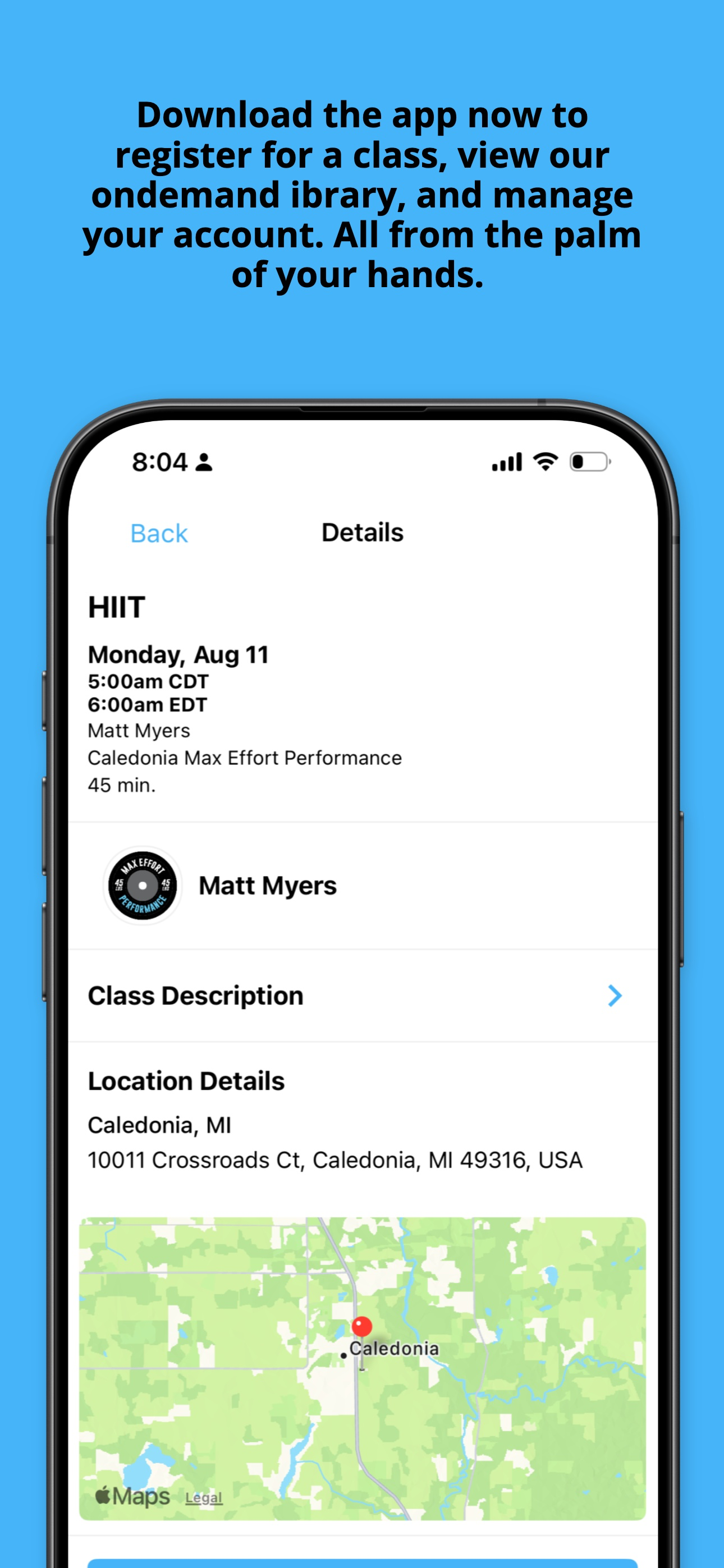 Max Effort Performance
