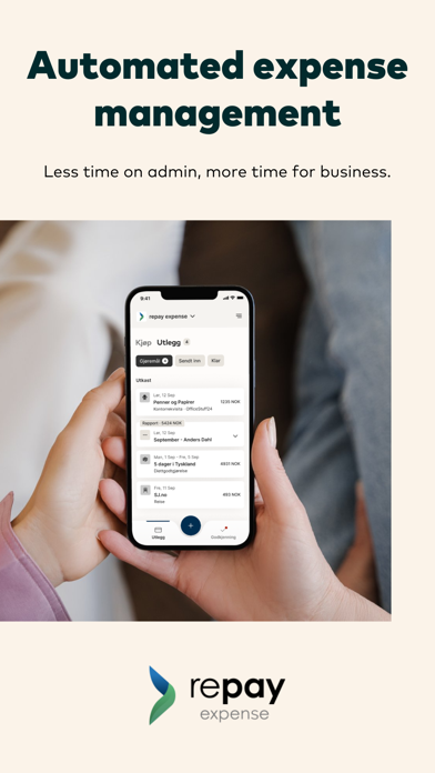 repay expense Screenshot