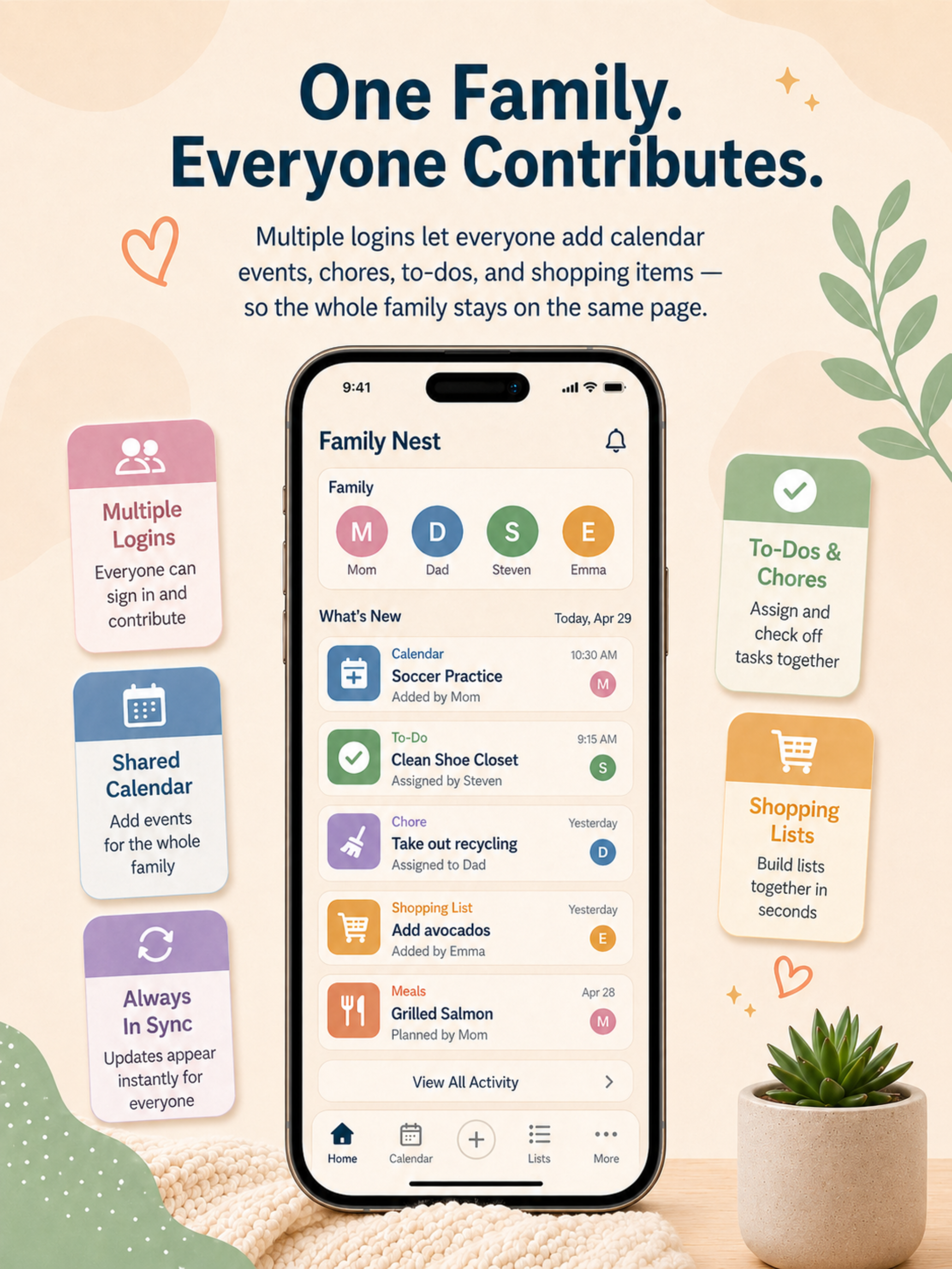 Family Nest: Home Coordination