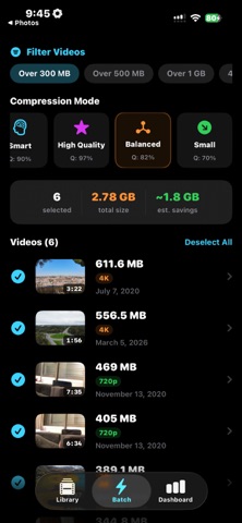 Video Compressor & Space Saver screenshot