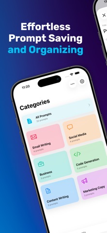 Prompting Deck iPhone screenshot