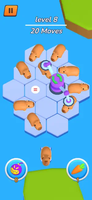 Capybara Hex-Pond Jam screenshot 1