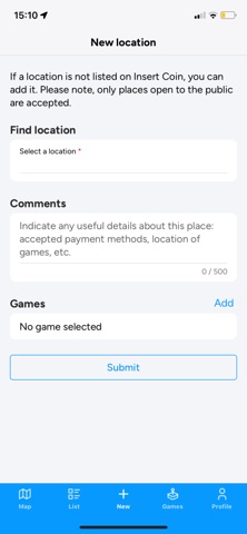 Insert Coin: Arcade Locator screenshot
