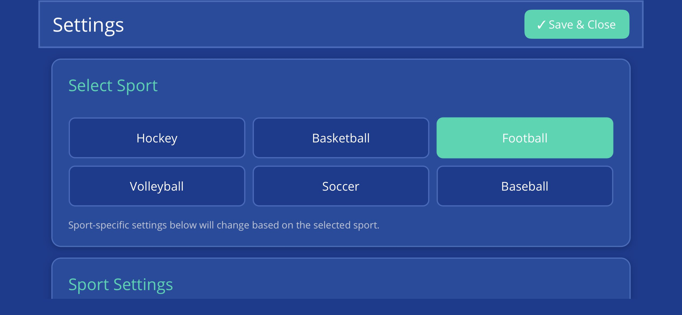 Score Controller