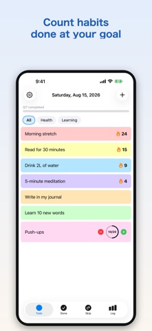 Habiting: Habit Tracker screenshot