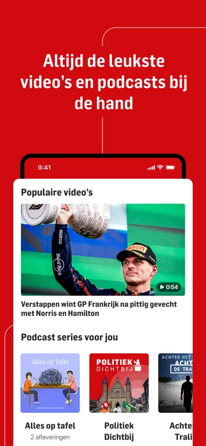 Screenshot 4 di 6 di AD - Nieuws, Sport & Regio