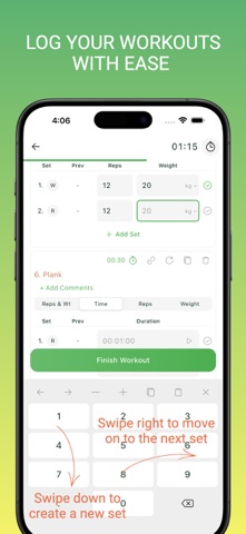 VigurFit: Gym Workout Tracker Screenshot 4 of 8