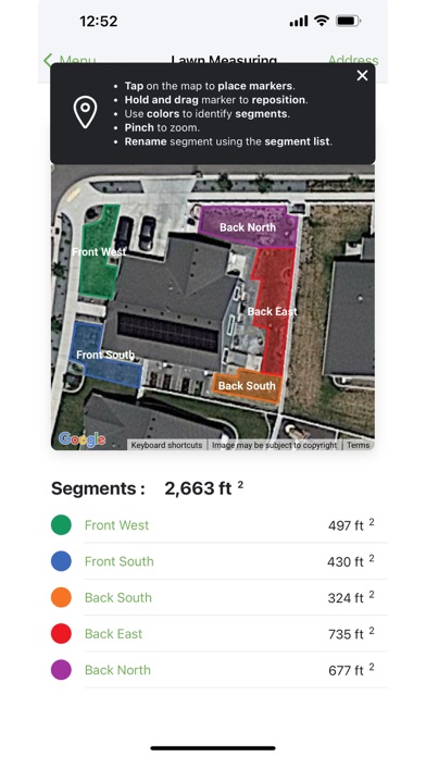 Yard Mastery Lawn Care App Screenshot