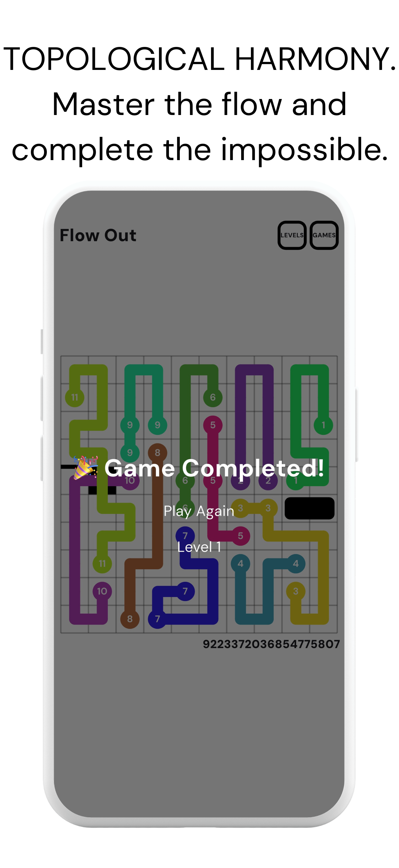 Flow Out: Sequence Puzzle Game