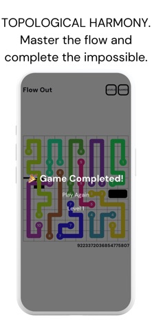 Flow Out: Sequence Puzzle Game Screenshot 4 of 4