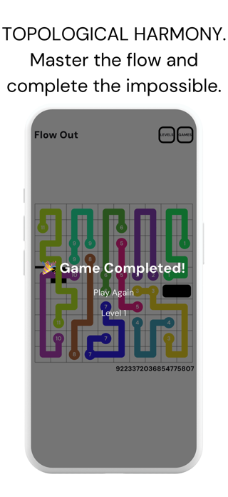 Flow Out: Sequence Puzzle Game Screenshot 4 of 4