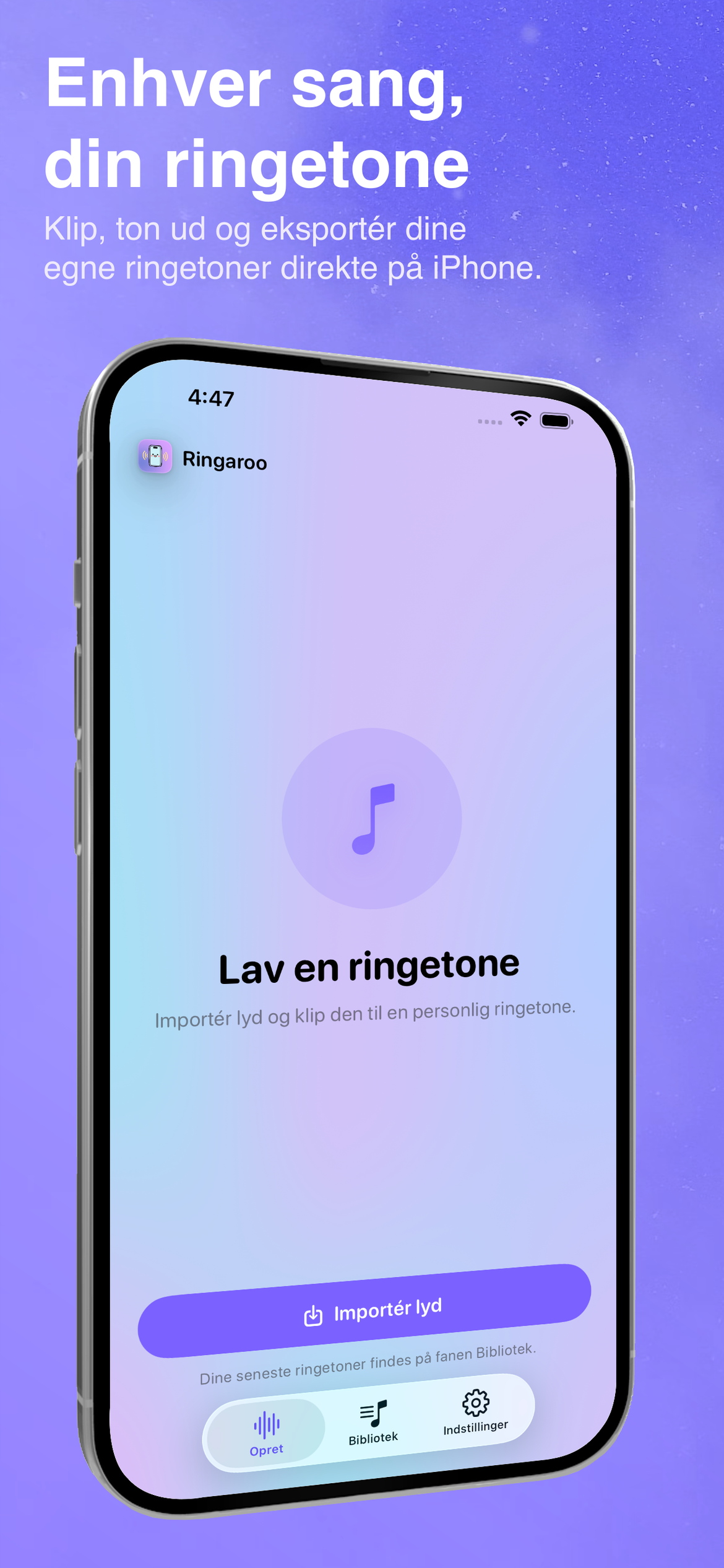 Ringaroo app screenshot 1
