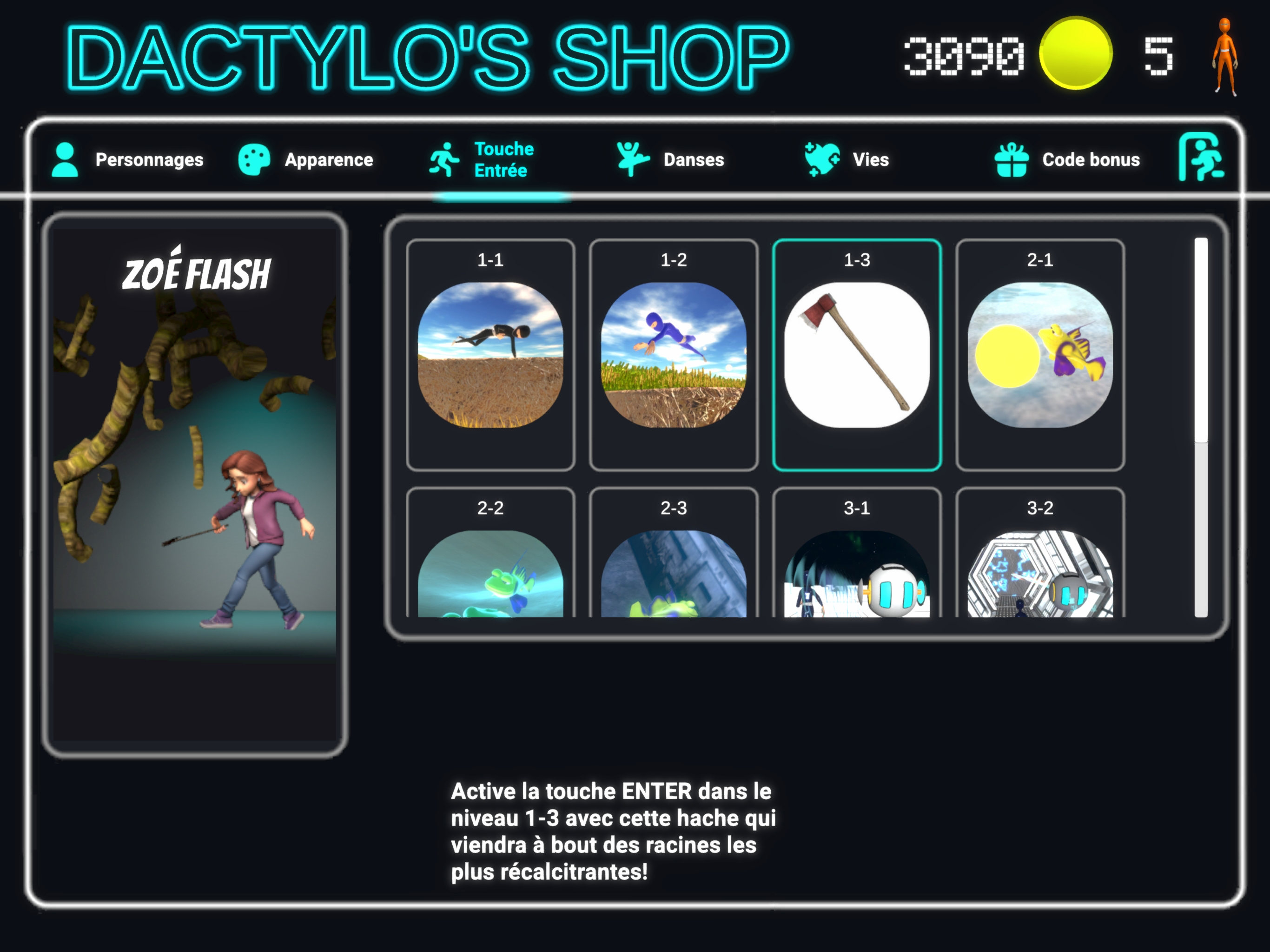 Dactylo Run Next Level screenshot 9