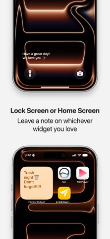 Family Widget iPhone screenshot