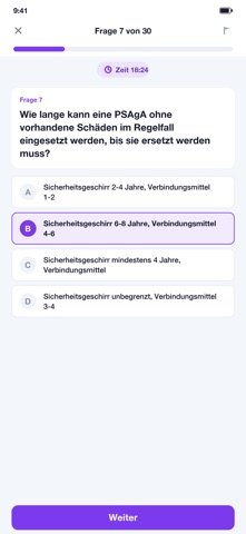 Kran & Stapler Schein iPhone screenshot