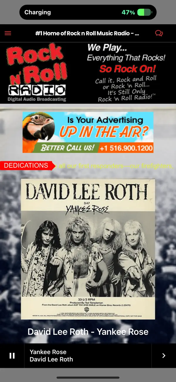 Screenshot #2 pour Rock n' Roll Radio Station