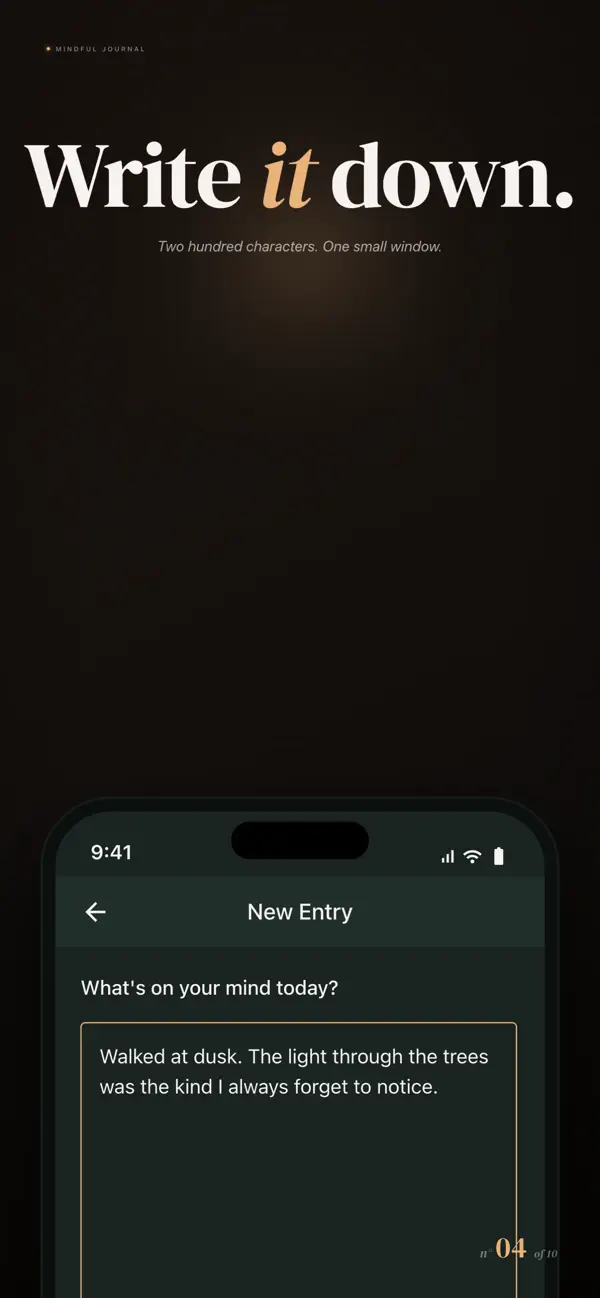 Screenshot #3 pour Mindful Journal Reflect & Grow