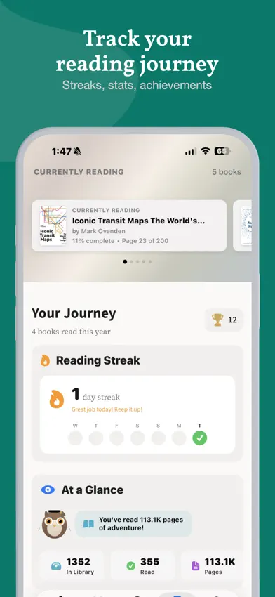 BookOwl: Reading Tracker screenshot 3