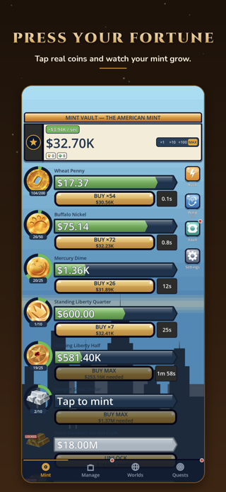 Mint Master: Coin Tycoon Screenshot 1 of 4