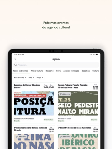 La Nubre iPad screenshot
