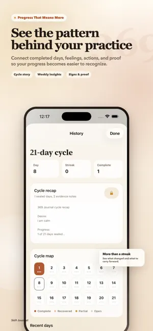 369 Manifestation: Journal screenshot 4