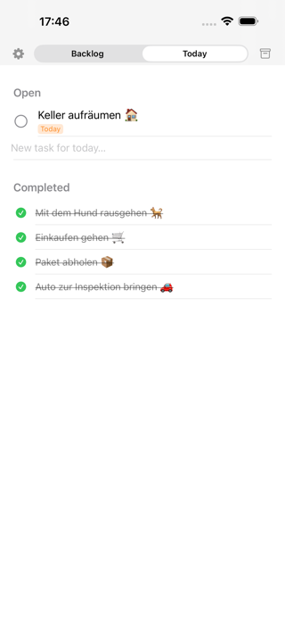Dawny – To Do & Reset Screenshot 2 of 3
