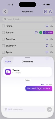 Taskbuzz screenshot