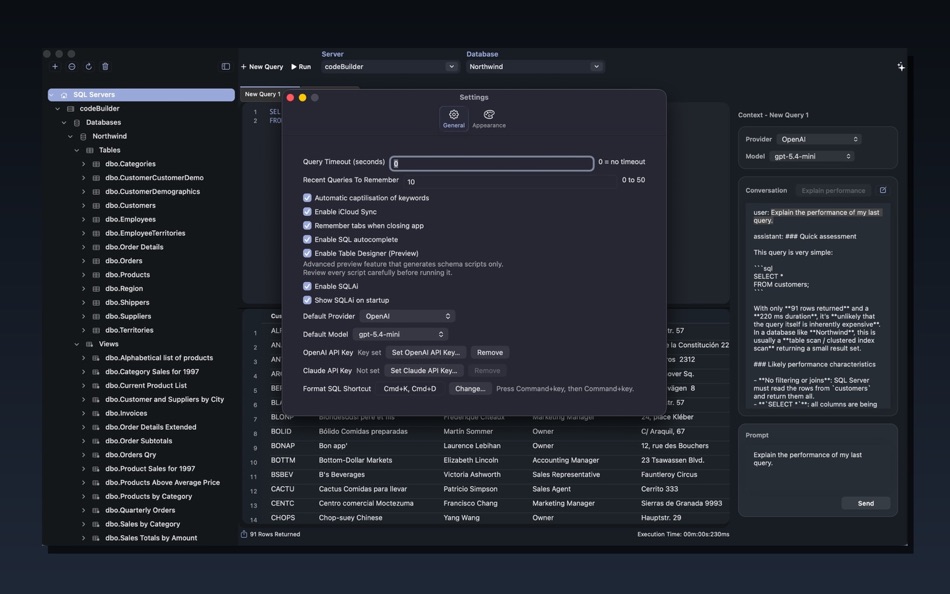 #5. SQL Studio (macOS) By: codeBuilder