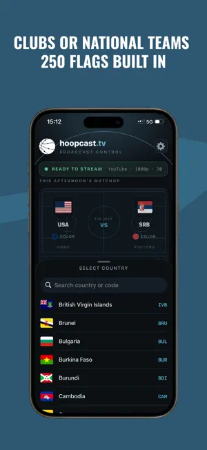 hoopcast.tv screenshot 3