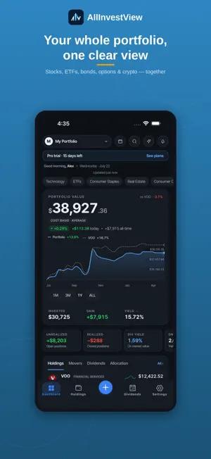 AllInvestView screenshot 1